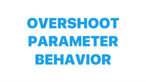 Apple Motion 5.4 Overshoot Behaviour