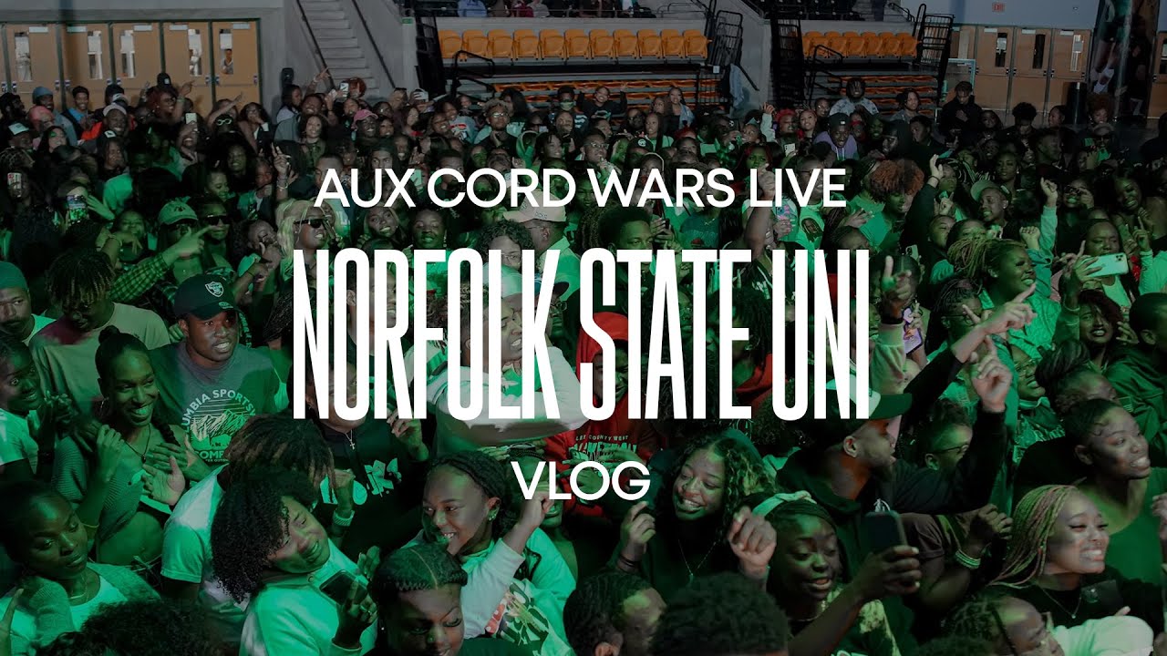Aux Cord Wars Norfolk State University Vlog (10.25.23)