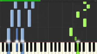 Miniatura de vídeo de "10.000 Luchtballonnen - K3 (Piano Cover) Tutorial (Synthesia)"