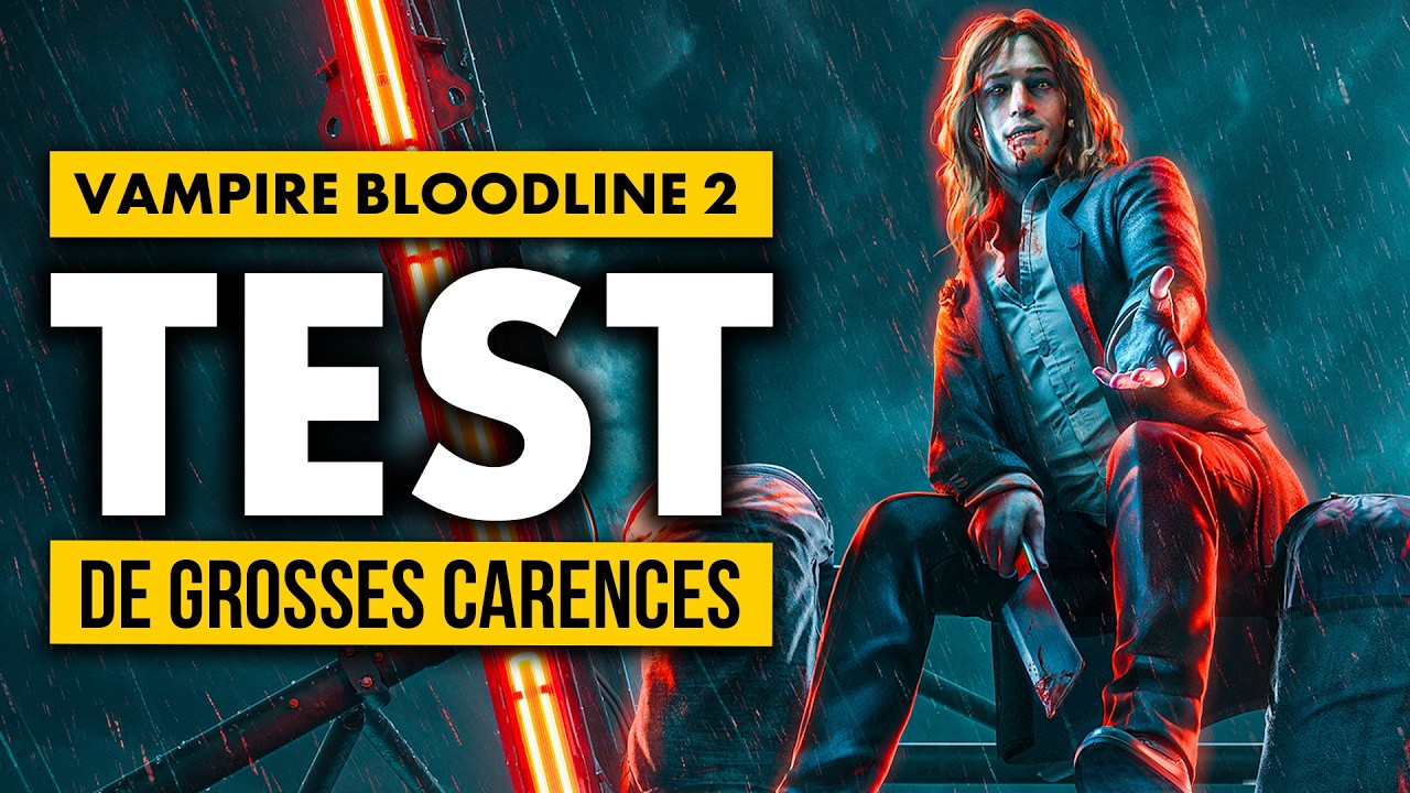 Test Vampire TEST Vampire The Mascarade Bloodlines 2 : On est assez MITIGÉS... 🤔 ...