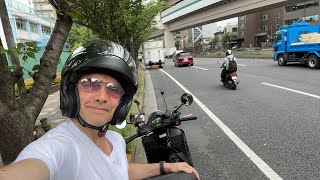 Tokyo POV Motorcycle Ride | LIVE Ride to Heiwajima Peace Park!