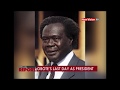 Obote's last day as President of Uganda