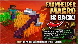 The Best Hypixel SkyBlock Farming Macro Is BACK... (FarmHelper 2026) 🔥