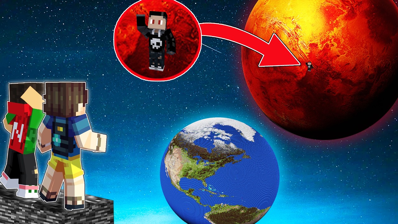 Scanning the Planets to Save Friends in Minecraft (Tagalog)