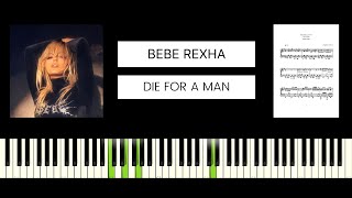 Bebe Rexha  Die For A Man feat Lil Uzi Vert Best Piano Tutorial  Cover