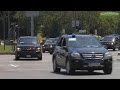 President Barack Obama Massive motorcades (escolta / VIP escort) en Madrid. 10-7-2016