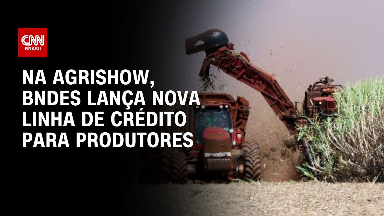 Na Agrishow, BNDES lança nova linha de crédito para produtores | CNN PRIME TIME