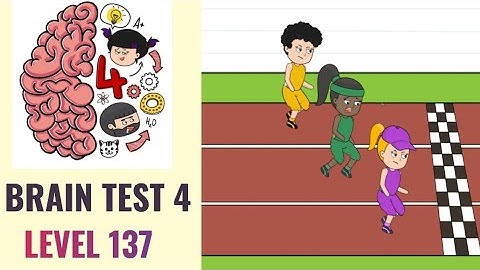🧠 Brain Test 4 Level 137 | Jenny must win the marathon | Walkthrough