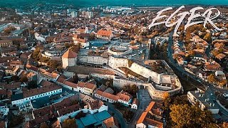 Eger Hungary 4K Drone