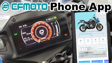 CFMOTO RIDE Motorcycle Phone App Explained, Navigation & Bike Info, 3 Seas Recreation