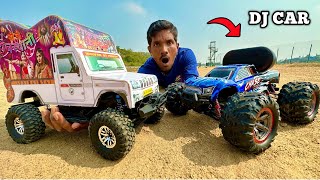 RC Fastest Desi DJ Truck Vs Foreign Woofer Truck Unboxing & Fight - Chatpat toy tv