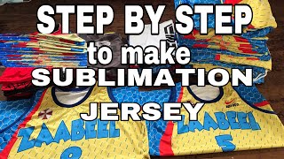 STEP BY STEP HOW TO MAKE BASKETBALL SUBLIMATION JERSEY screenshot 4