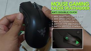 MOUSE GAMING Razer DeathAdder Essential BLACK - Essential gaming mouse with 6,400 DPI optical sensor