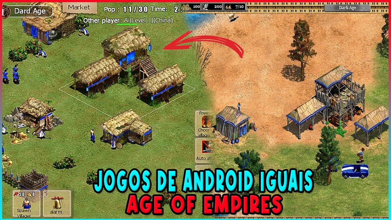 OS 13 MELHORES JOGOS DE ESTRATÉGIA RTS PARA ANDROID 2023 