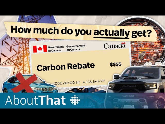 Carbon Tax rebate: Do you really get back more than you pay? | About That