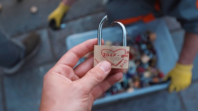 In The City Of Love, There's No Love Lost For Tourists' Love Locks