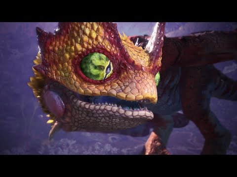 Monster Hunter World: Iceborne Coral PukeiPukei Boss Fight (Solo / Hammer)