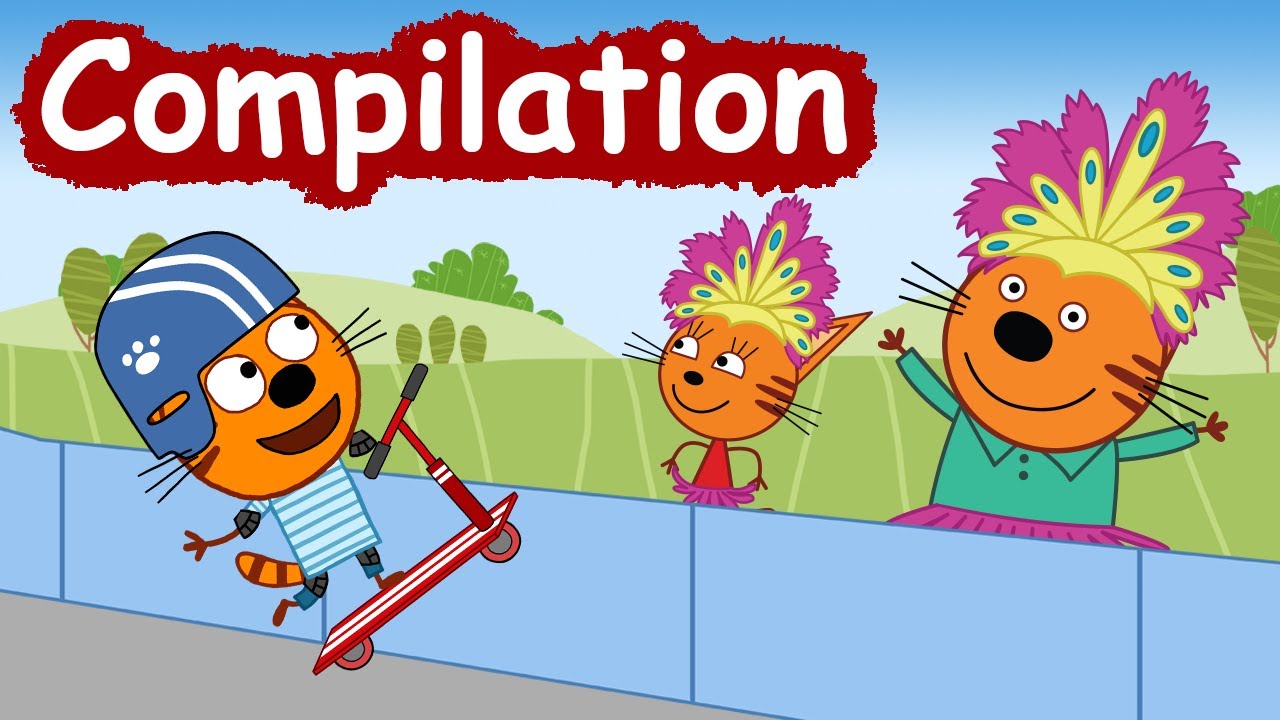 La Famille Chat | Compilation des épisodes | Dessins animés pour enfants