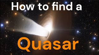 How to find a quasar in space engine