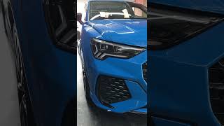 Audi RSQ3 in Sonderlack Porsche Turbo Blau#automobile #RS #Q3