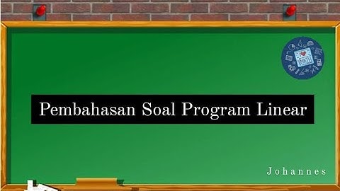 PEMBAHASAN SOAL PROGRAM LINEAR - ANALISIS SENSITIVITAS MENGGUNAKAN LINGO