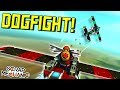 AIRPLANE DOGFIGHT CHALLENGE!  - Scrap Mechanic Multiplayer Monday! Ep 94