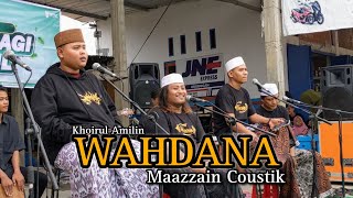 Wahdana cover Akustik Bahagia | Khoirul Amilin - Maazzain Coustik