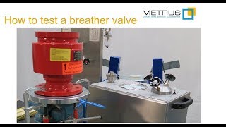 How to test a breather valve