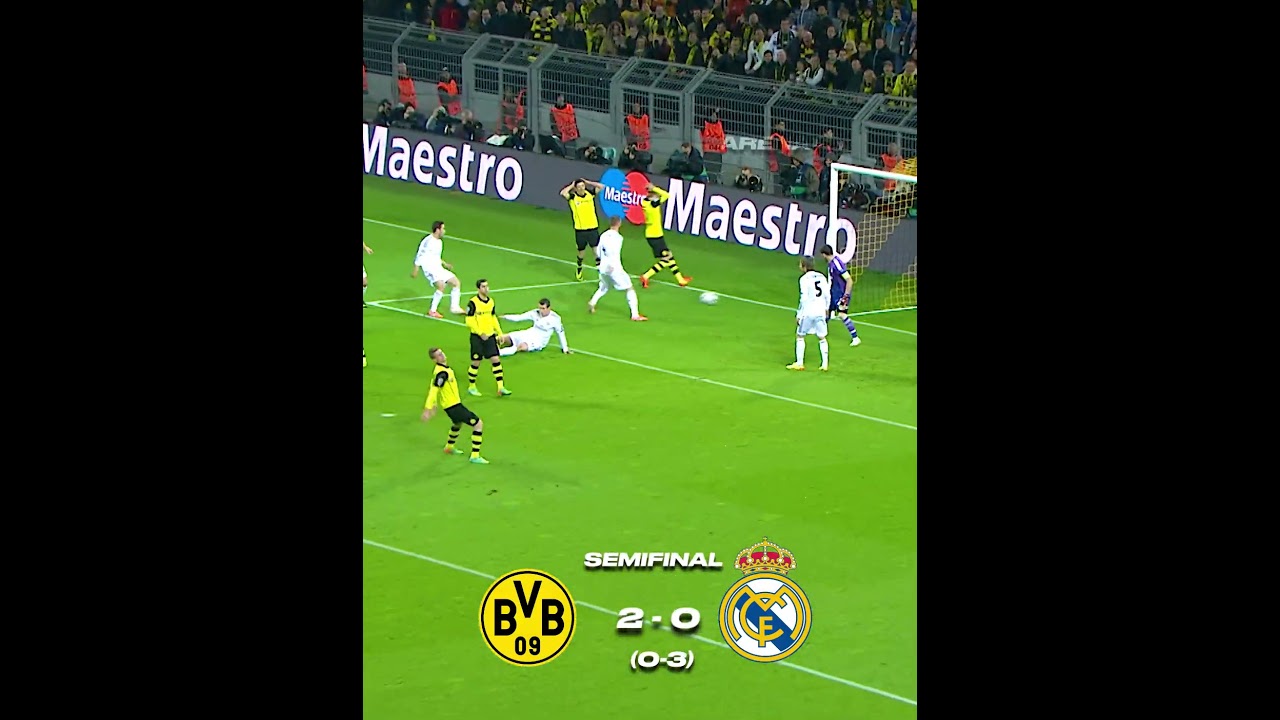 Dortmund Real Madrid 2017. 🔥