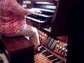Organist Performing Fischer's "Prelude in D"