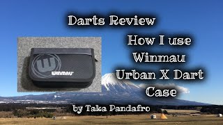 How I use Winmau Urban X Dart Case / ダーツケースからダーツグッズを出して仕舞うだけの動画