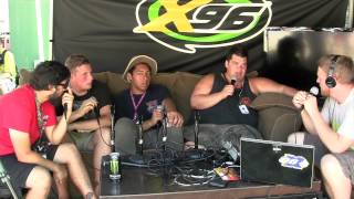 X96 Meet the Bands: Forever Came Calling Warped Tour 2013
