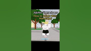 How to adapt with MAHORAGA! #anime #roblox #jujutsushenanigans #jujutsukaisen #mahoraga #sukuna #jjk