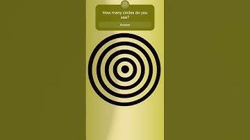 Do you know circles??😂 #eyetest #braintest #shorts