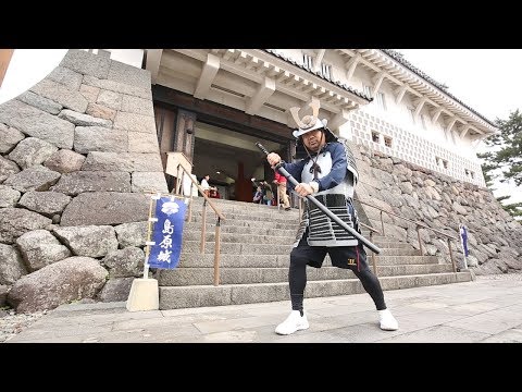 【跟住爸爸去九州】島原城扮大將軍