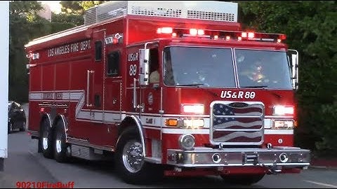 LAFD Heavy Rescue 3 (reserve) & USAR 88