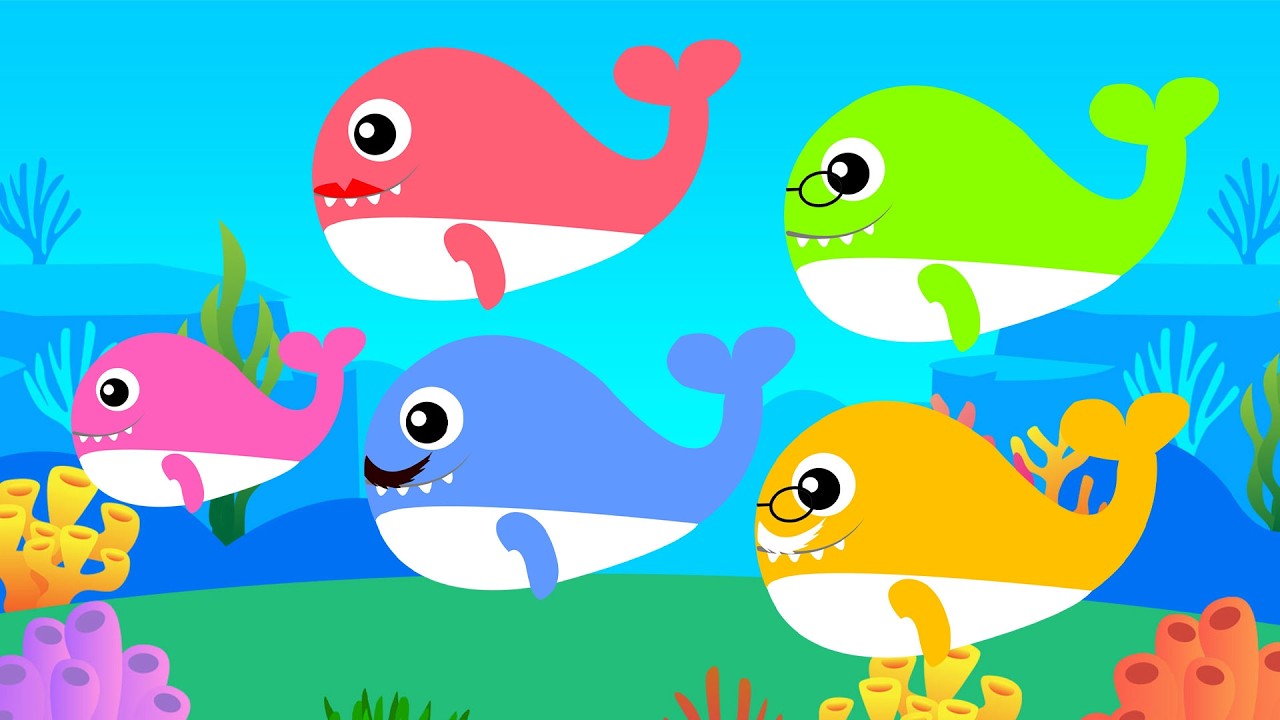 Baby Whale doo doo doo | Nursery rhymes | Kids song and nursery rhymes ...