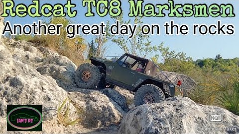 Redcat TC8 Marksmen crawling like a beast