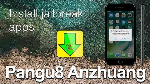Anzhuang iOS 10.3.2 jailbreak app install