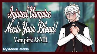 M4A Injured Vampire Needs Your Blood Vampire Asmr Wholesome