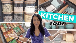 KITCHEN TOUR de nuestra NUEVA CASA | Como organizo mi COCINA