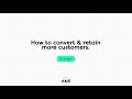 Webinar: How to convert and retain customers - a Story of AMS event