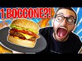 Riesci a mangiarlo in UN BOCCONE?! *Quasi vomitavo!*