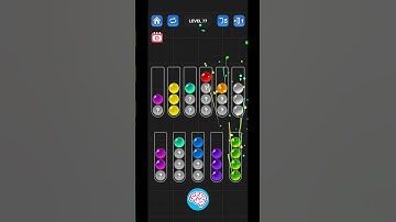 Lv 77 (??? ver.) Ball Sort Puzzle - Color Game / 顏色分類遊戲 / ボールソーティングパズル (Guru Game)  #ballsortpuzzle