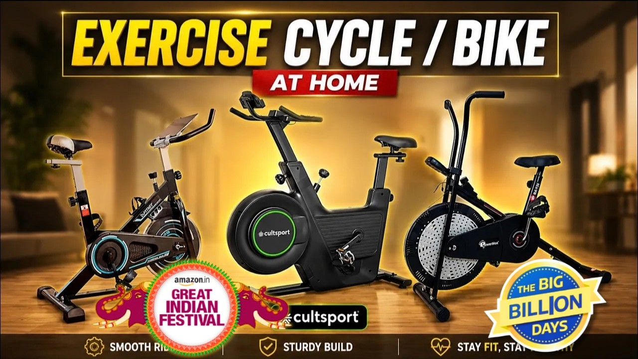 BBD | Top 5 Best Exercise Bike / Cycle for Home 2026 🔥 Best Air Bike & Spin Bike | Full Body Workout