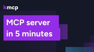 MCP Server Development Made Simple: Scaffold, Build, Deploy with kmcp
