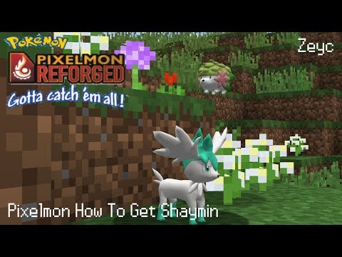 HOW TO FIND CHRISTMAS SHAYMIN IN PIXELMON REFORGED - MINECRAFT