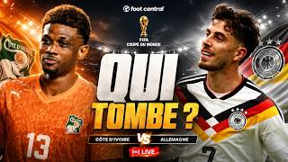 🇨🇮 Côte d’Ivoire 🆚 Allemagne 🇩🇪 Les Éléphants Face Au Mur Allemand