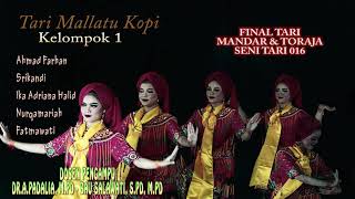 Tari toraja “MALLATTU KOPI” Seni tari 2016 Universitas Negeri Makassar