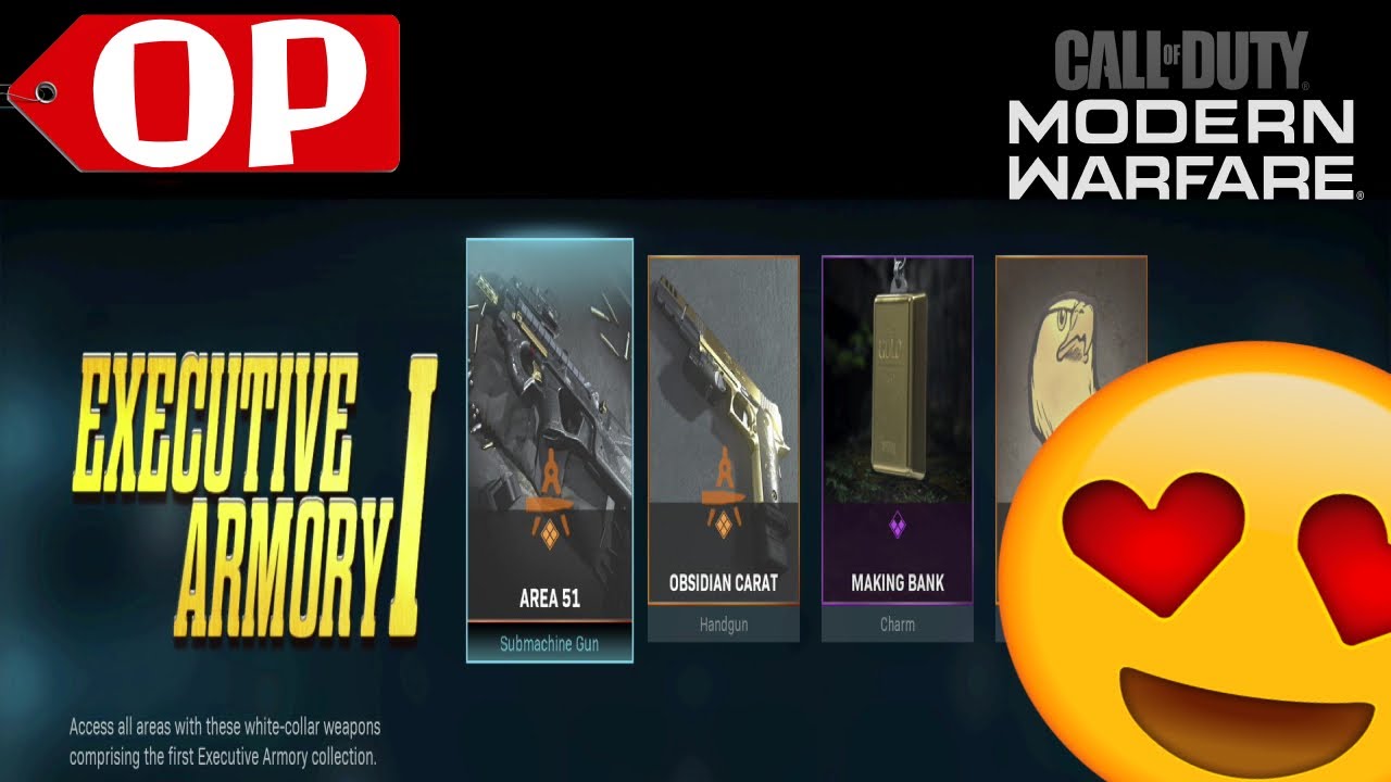 I’VE BEEN SLEEPING ON THIS GUN😱/Executive Armory I(Modern Warfare)